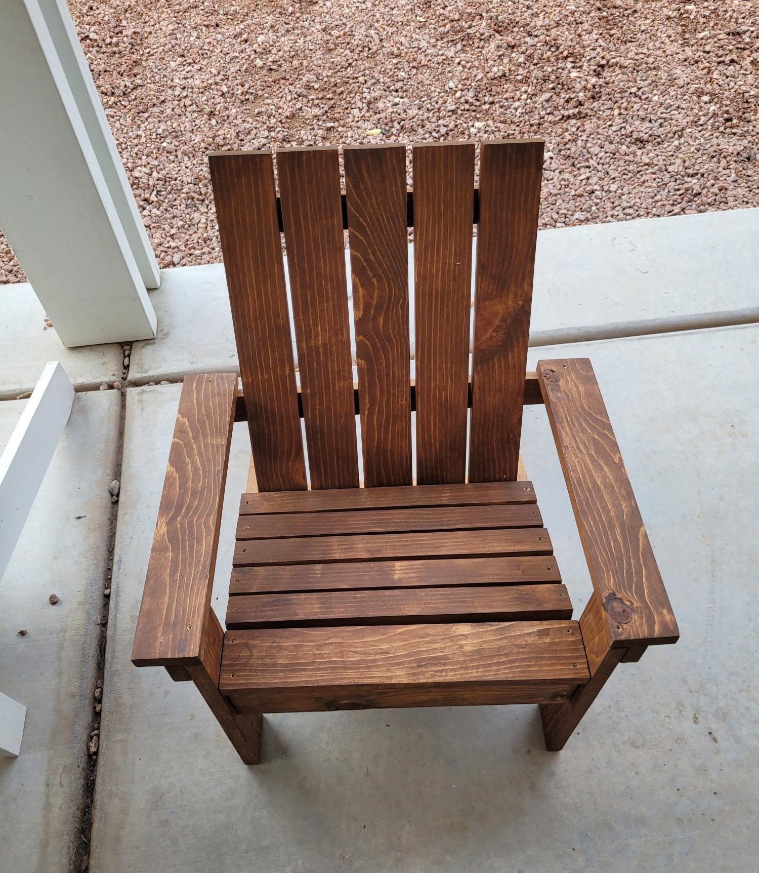 Kids Adirondack Chair Ana White   Kids Charpin 